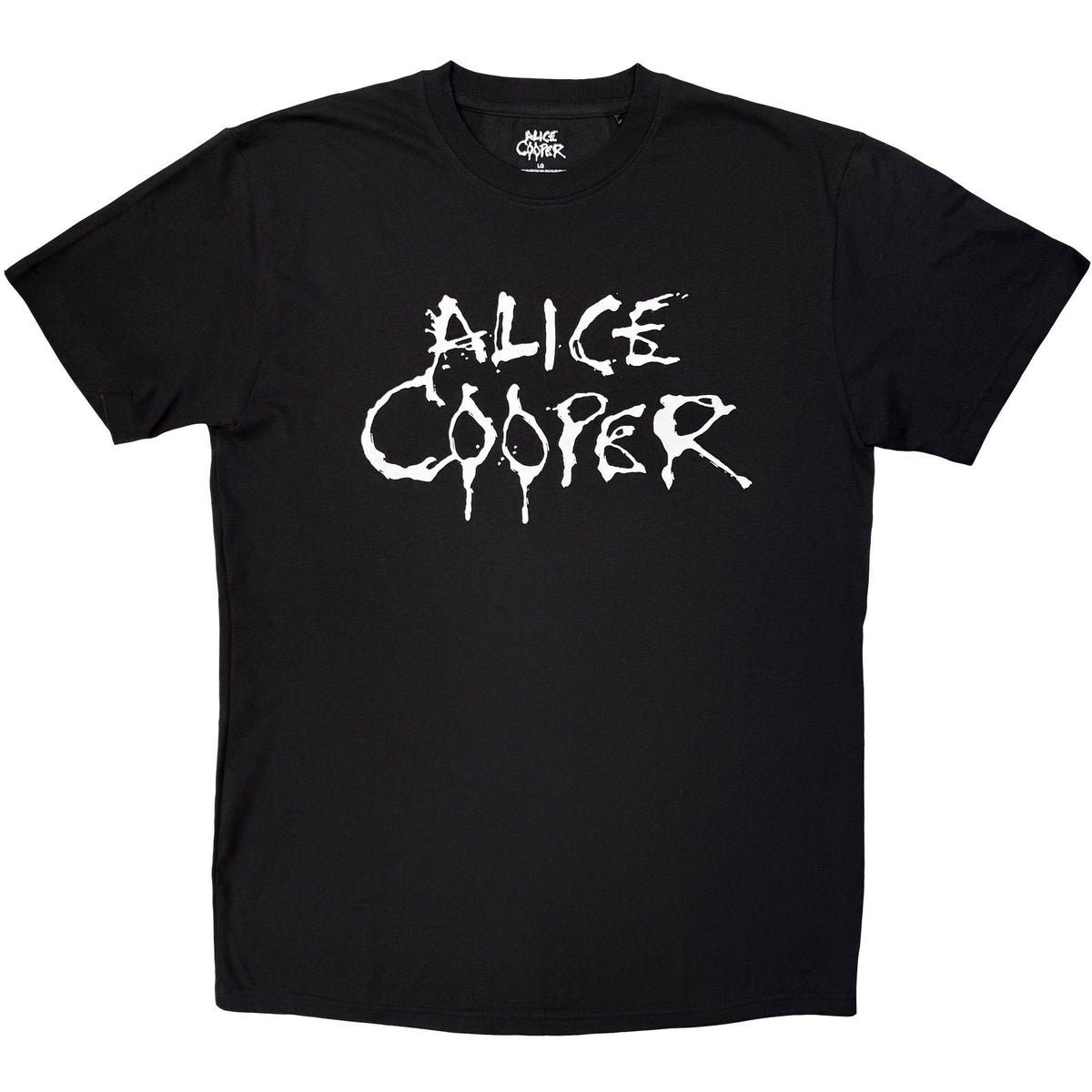 ALICE COOPER - LOGO MONO - T-Shirt Black