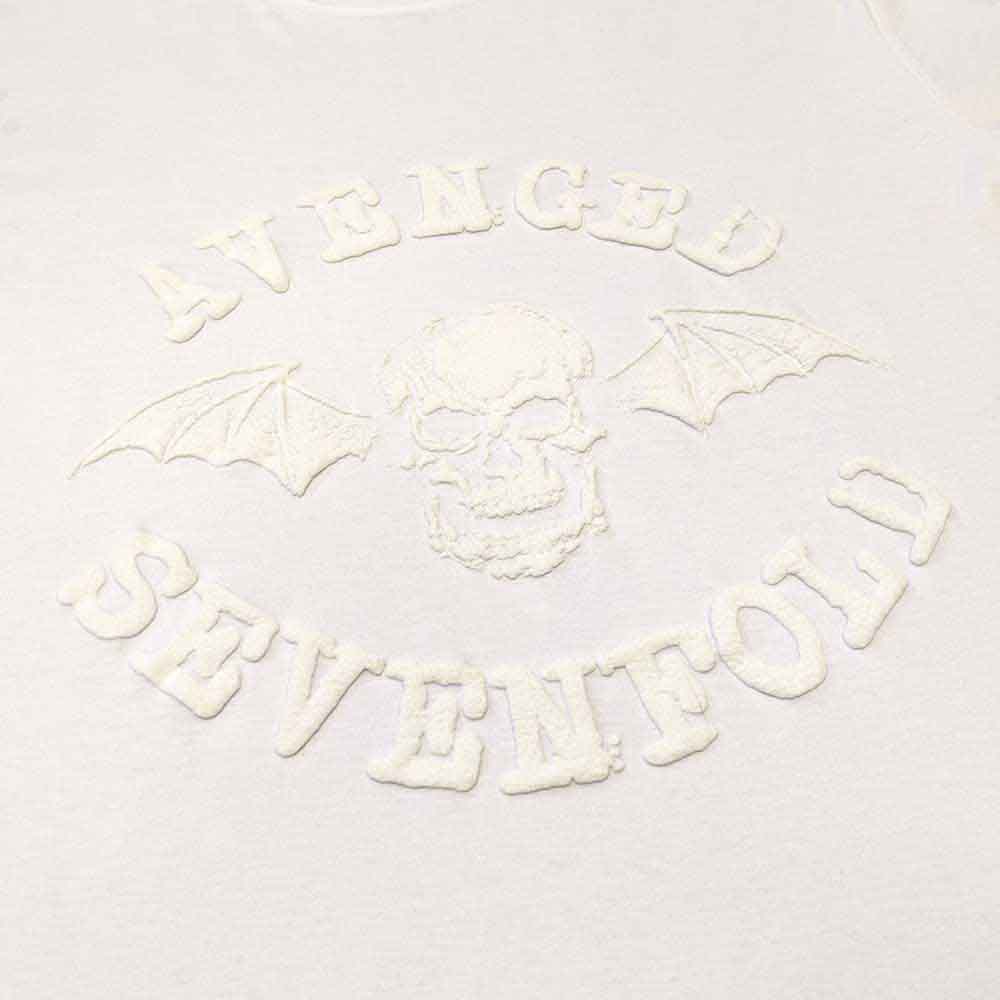 AVENGED SEVENFOLD - CLASSIC DEATHBAT - T-Shirt White