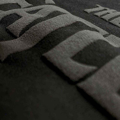 THE BEATLES - DROP T LOGO & APPLE - Pullover Hoodie Black
