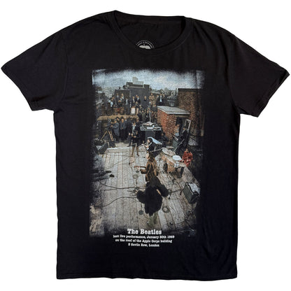 THE BEATLES - 3 SAVILE ROW - T-Shirt Black