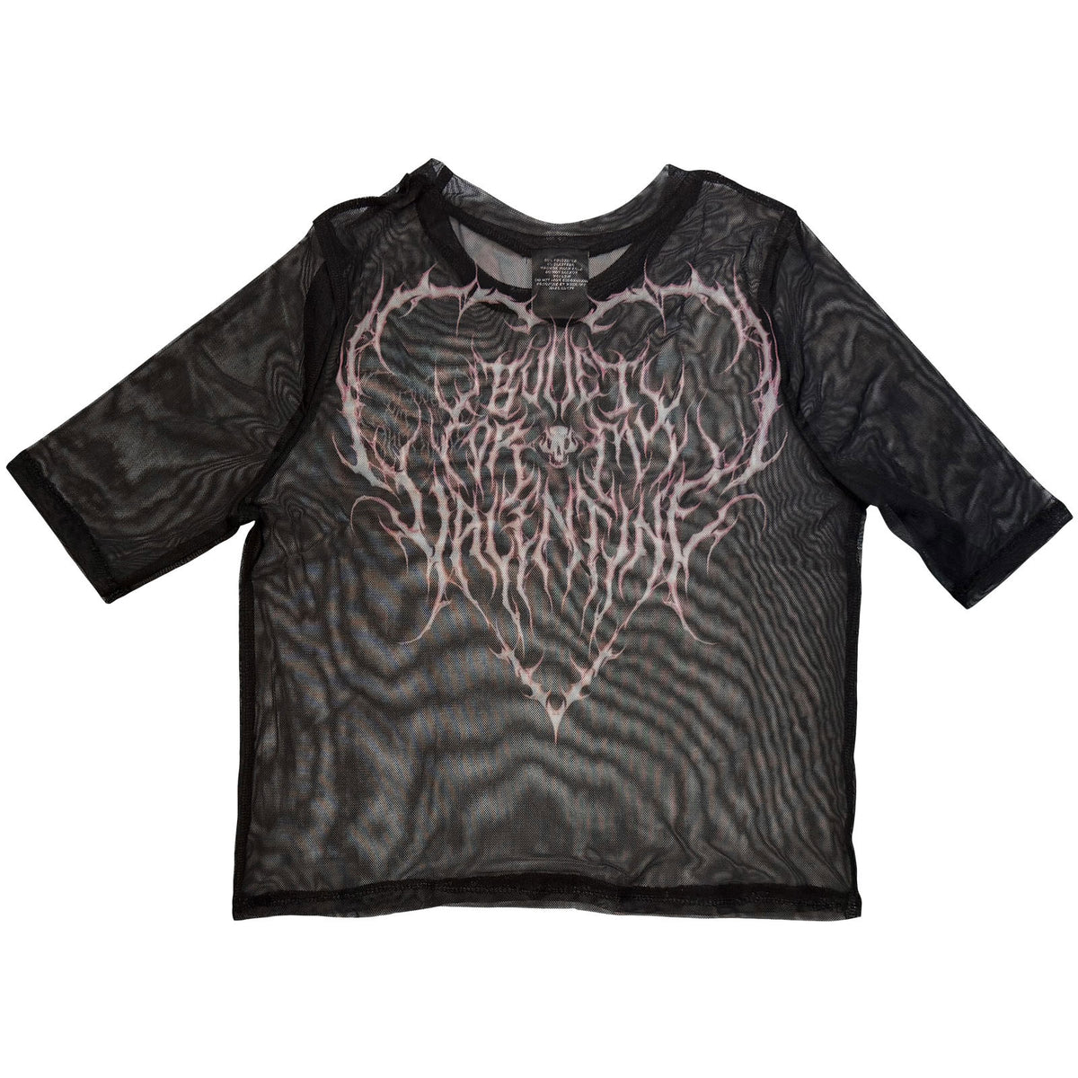 BULLET FOR MY VALENTINE - DEATHCORE - Ladies Crop Top Black