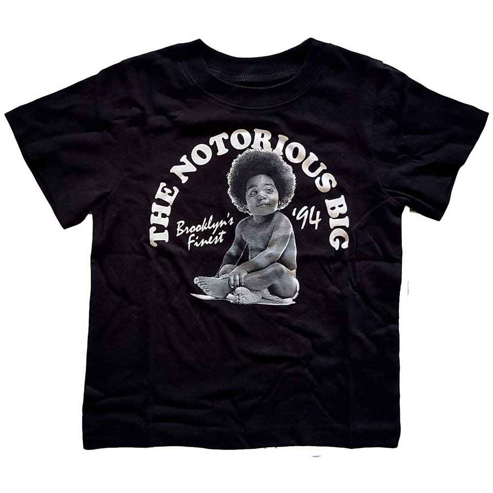 BIGGIE SMALLS - BABY - Kids Toddler T-Shirt Black
