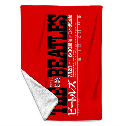 Rocksax The Beatles Blanket - Japan