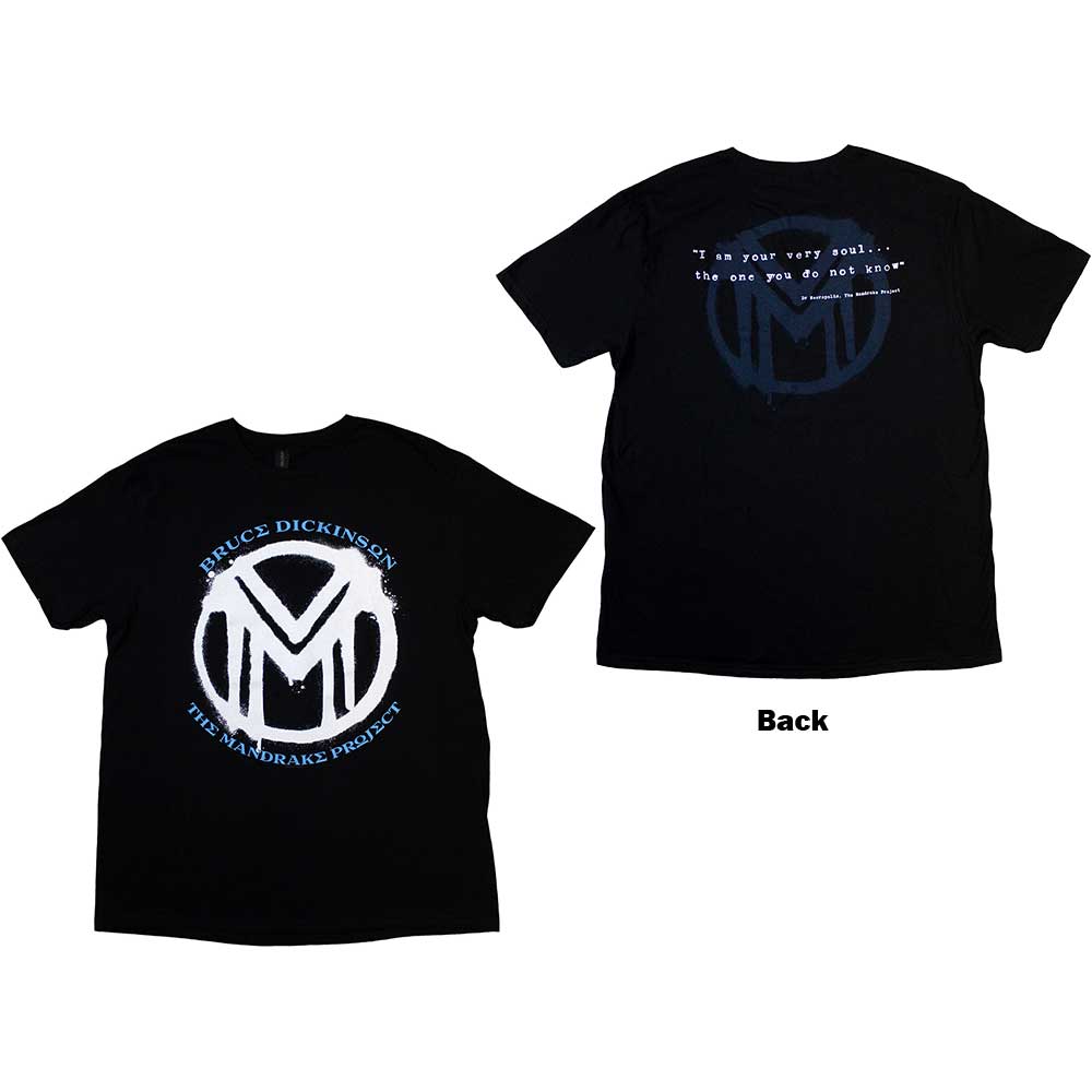 BRUCE DICKINSON - THE MANDRAKE PROJECT - T-Shirt Black