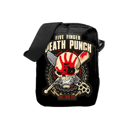 Rocksax Five Finger Death Punch Crossbody Bag - Got Your Six