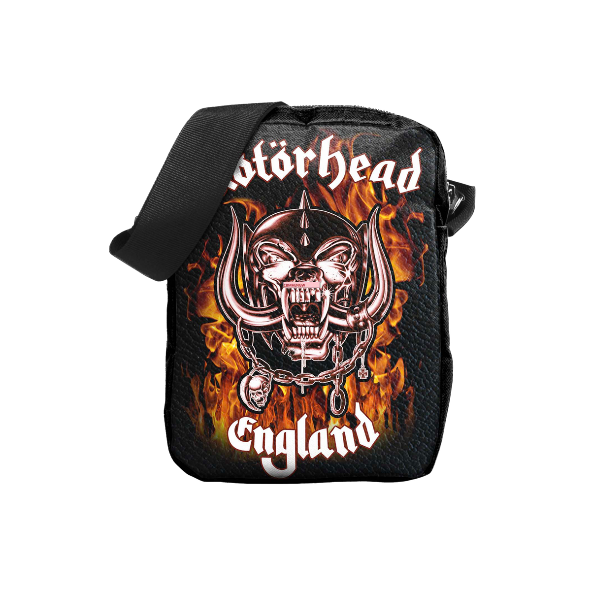 Rocksax Motorhead Crossbody Bag - England Fire