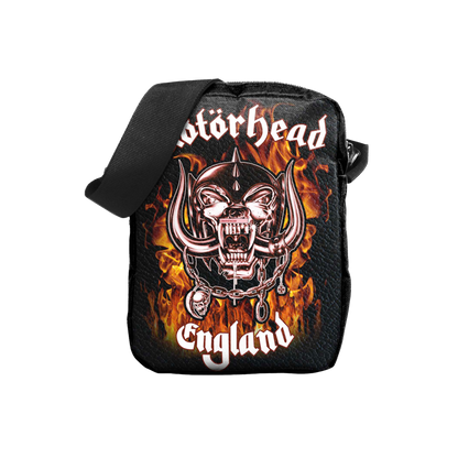 Rocksax Motorhead Crossbody Bag - England Fire