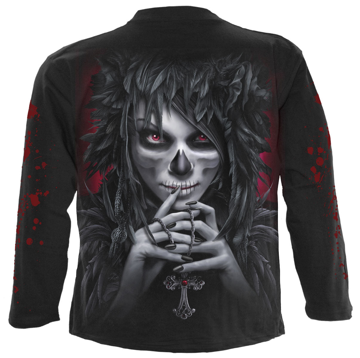 DAY OF THE GOTH - T-shirt à manches longues noir