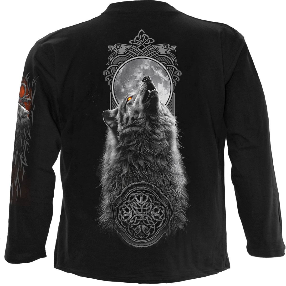 DARKEST FEAR - T-shirt à manches longues noir