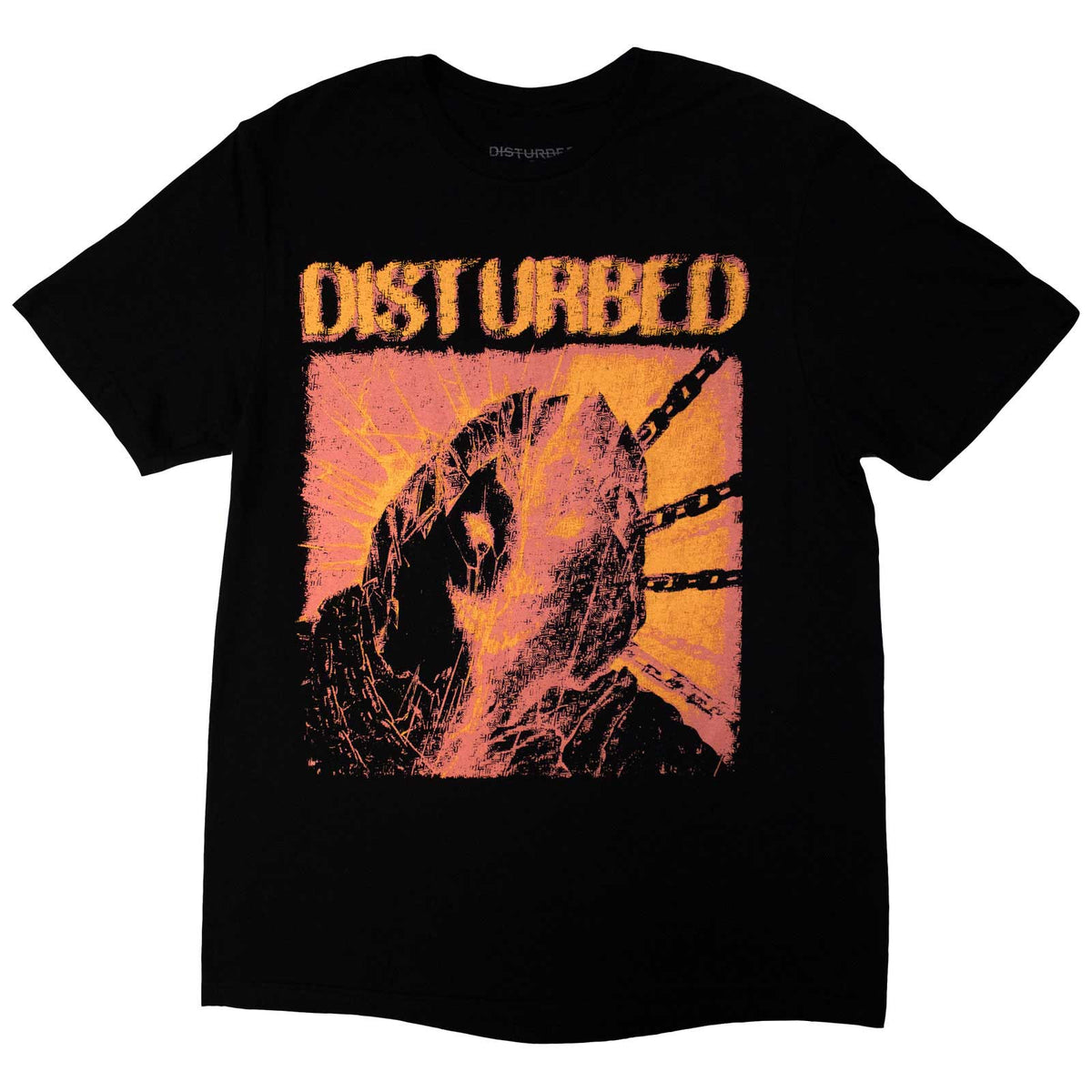 DISTURBED - EUROPEAN TOUR '23 SPLIT FACE - T-Shirt Black