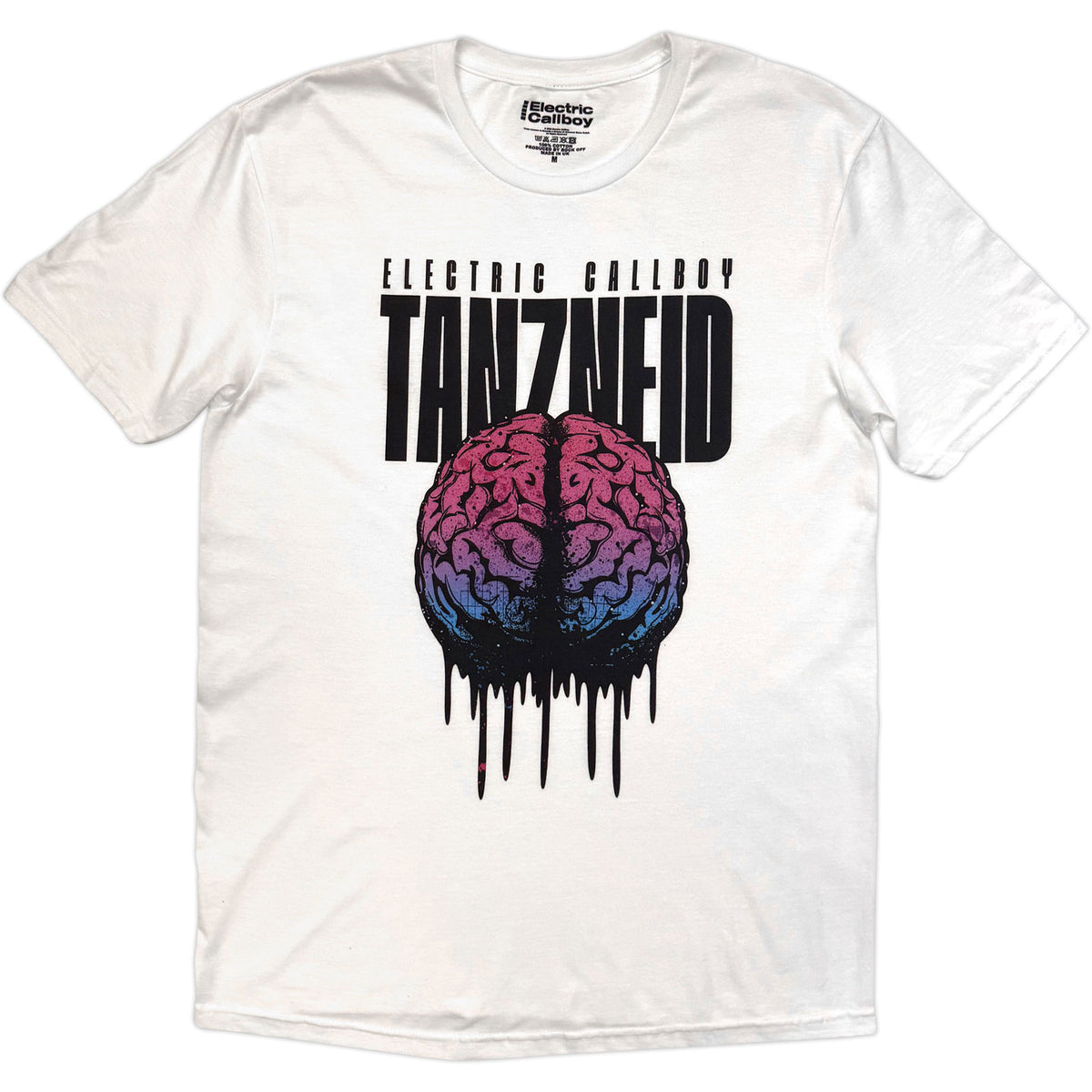 ELECTRIC CALLBOY - TANZNEID MELTING BRAIN - T-Shirt White