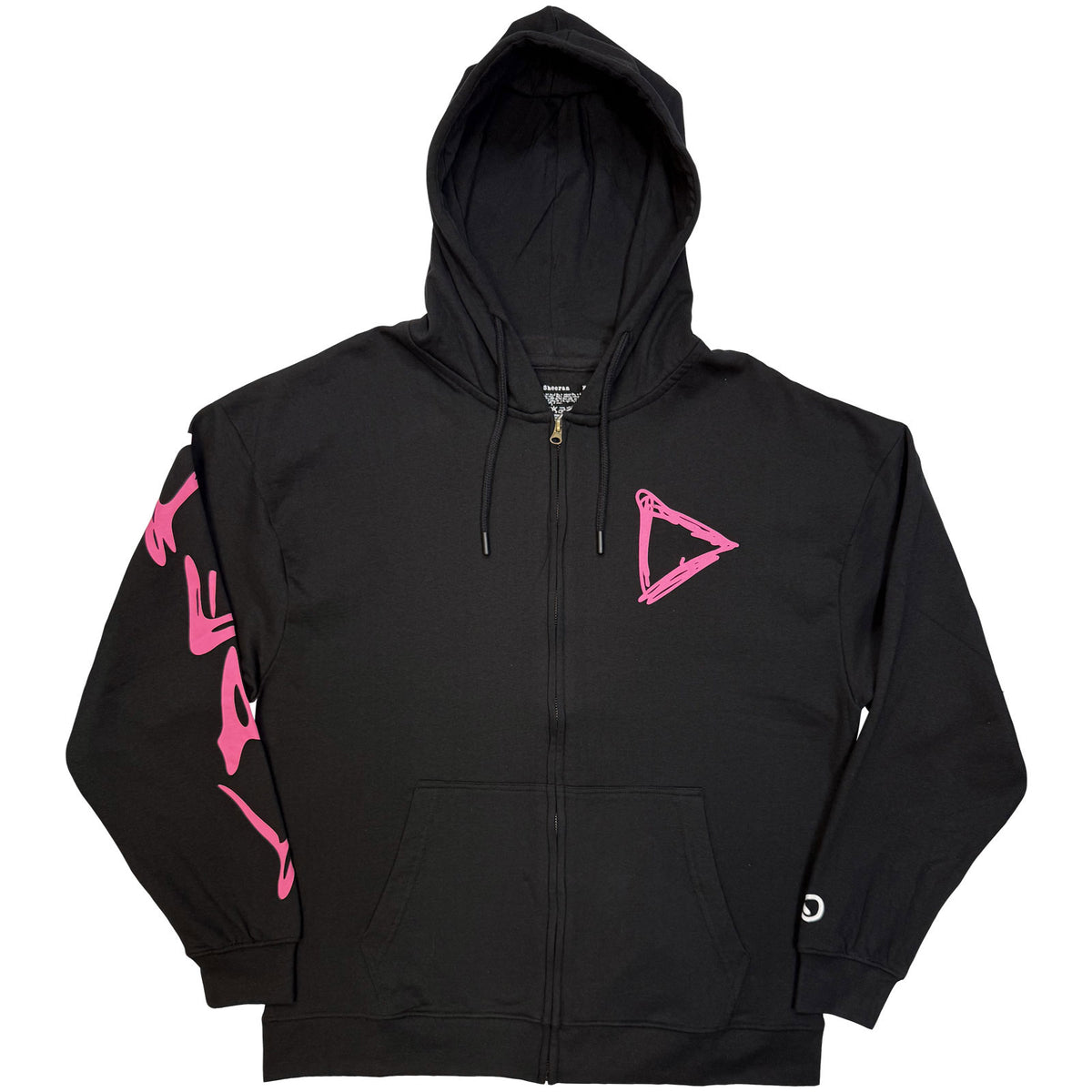 ED SHEERAN - PLAY - Zipped Hoodie Black