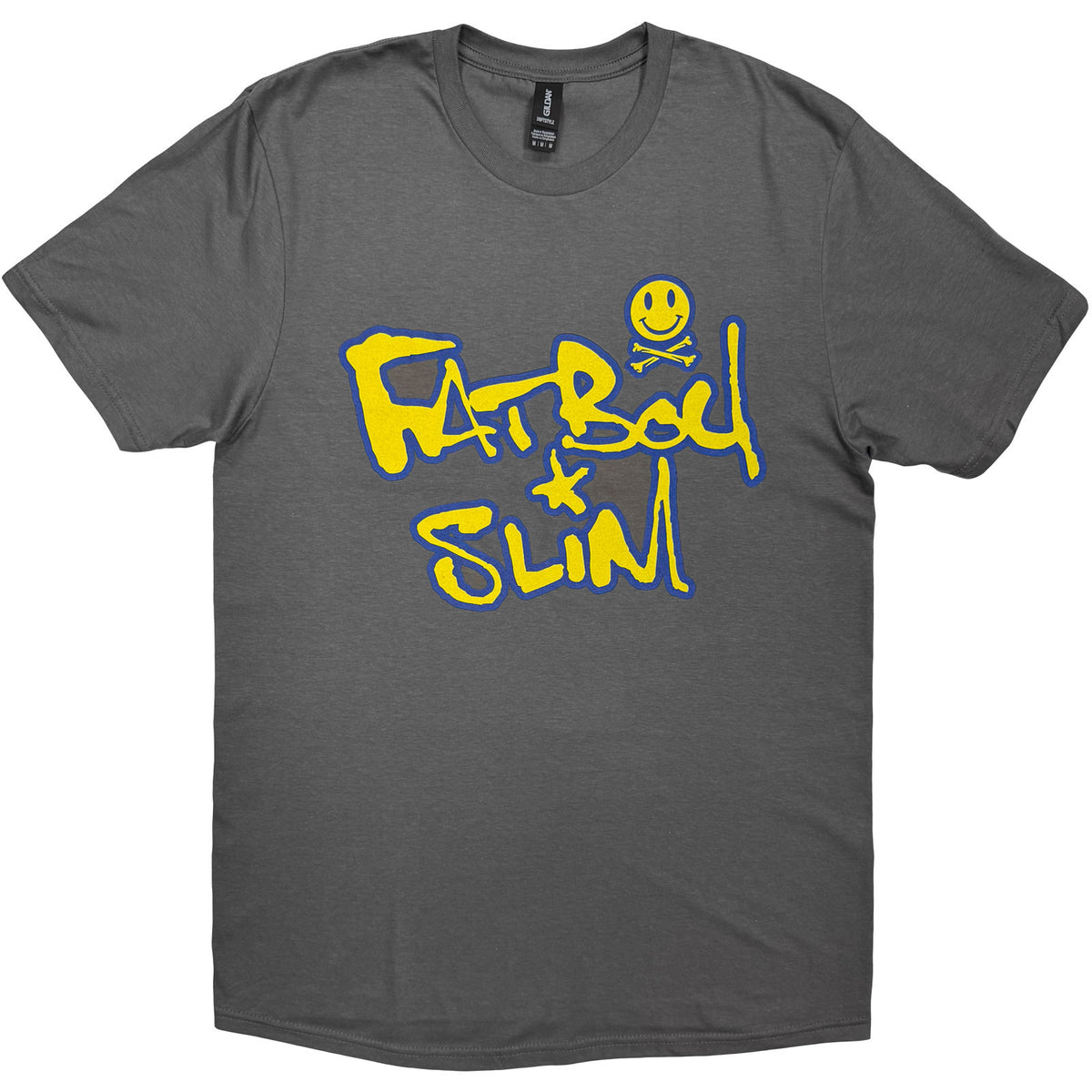 FATBOY SLIM - LOGO - T-Shirt Charcoal Grey