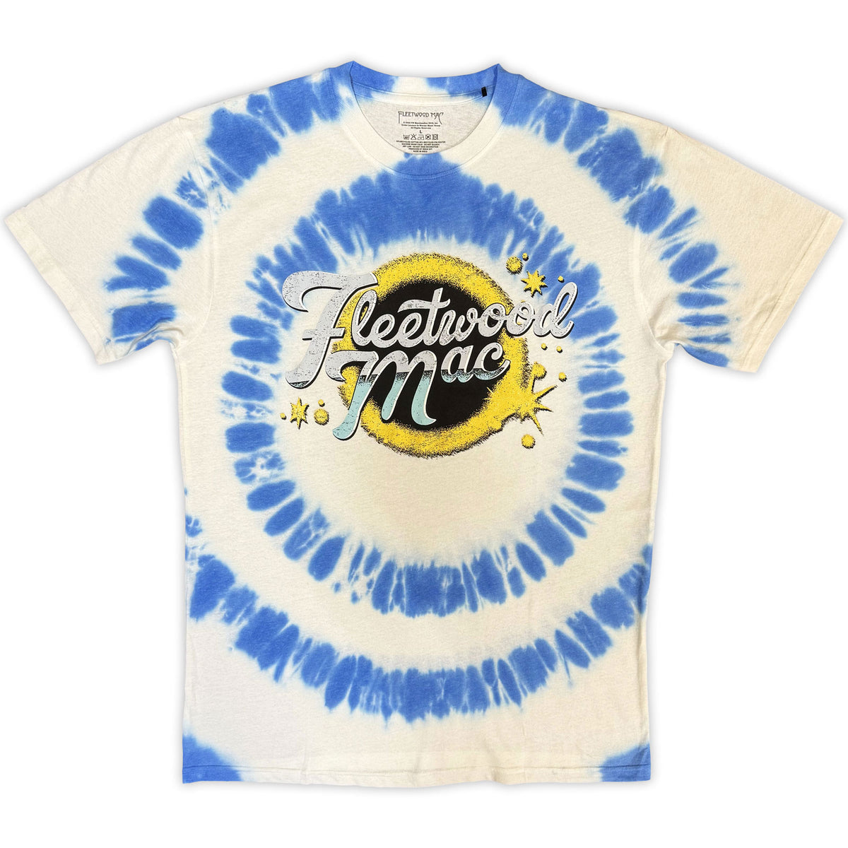 FLEETWOOD MAC - LOGO SPIRAL - T-Shirt White