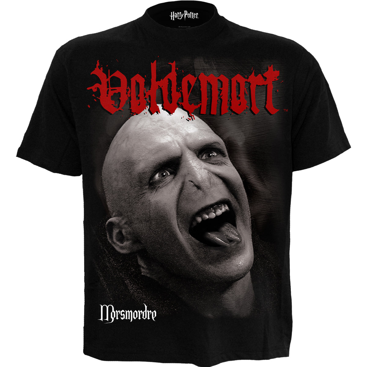 HARRY POTTER - MORSMORDRE - Front Print T-Shirt Black