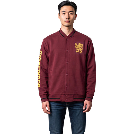 HARRY POTTER - ICÔNE DU COFFRE DE GRYFFONDOR - Veste de baseball marron foncé