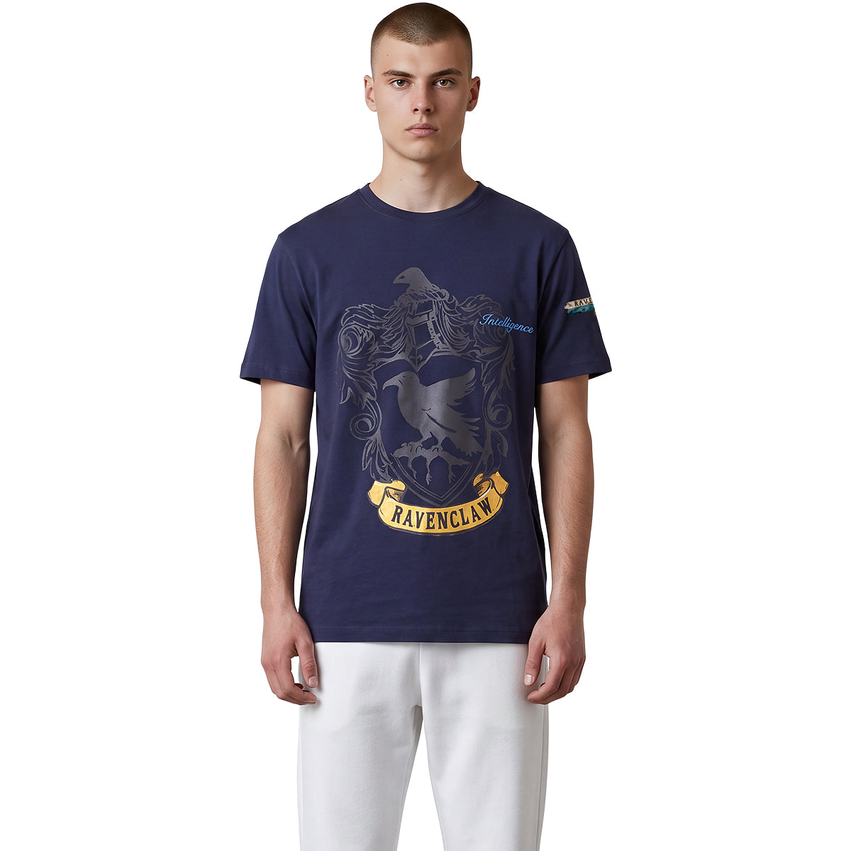 HARRY POTTER - EMBLÈME DE RAVENCLAW - T-shirt bleu foncé