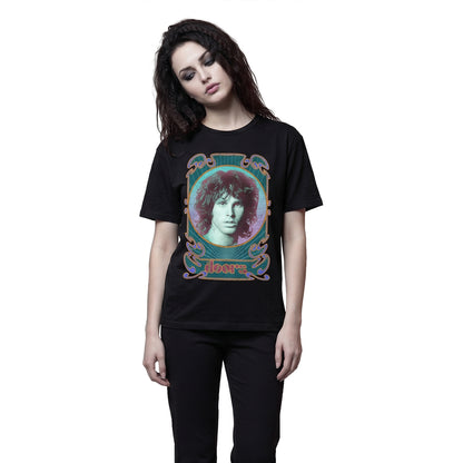 THE DOORS - NOUVEAU MORRISON - Front Print T-Shirt Black