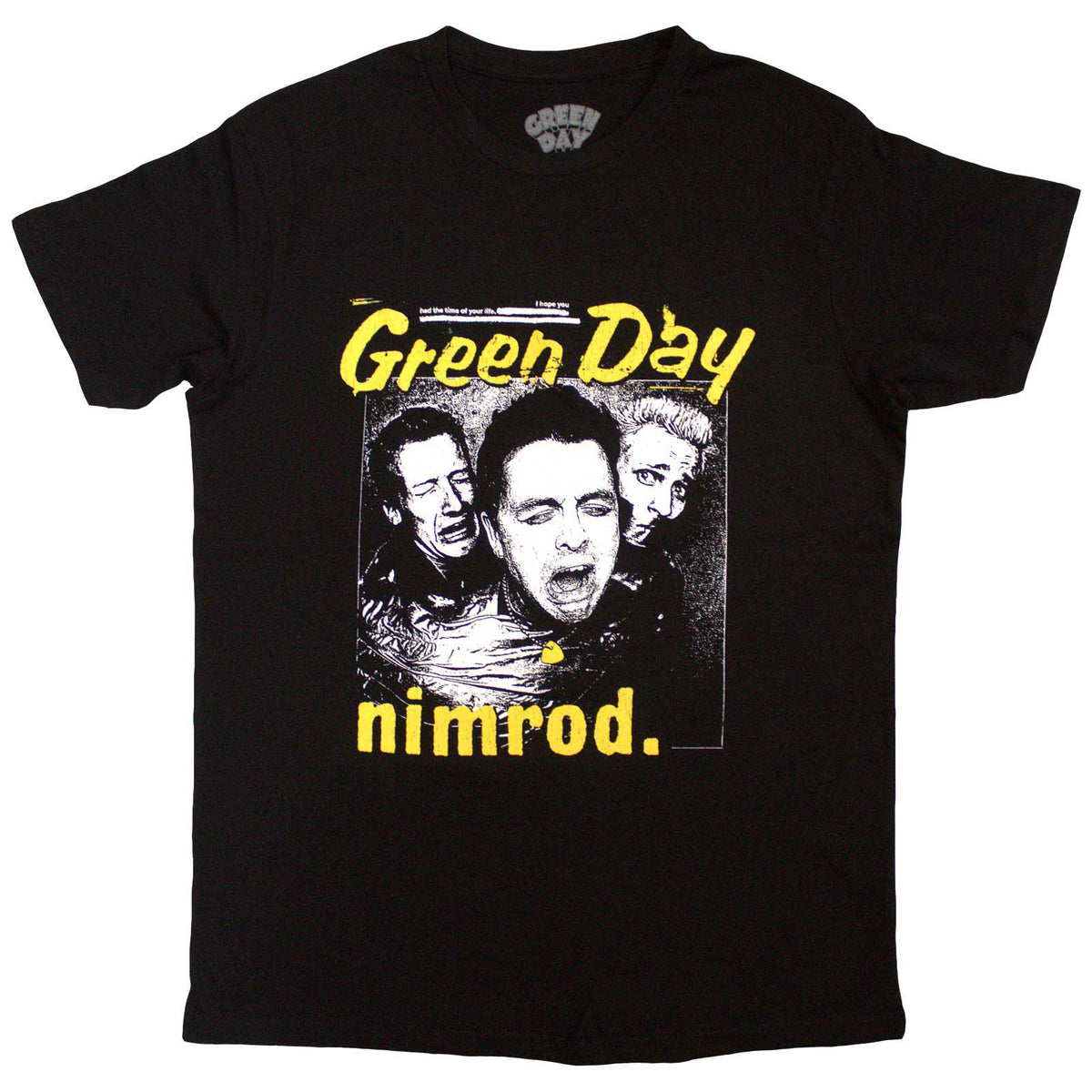 GREEN DAY - YELLOW PICK -NIMROD - T-Shirt Black