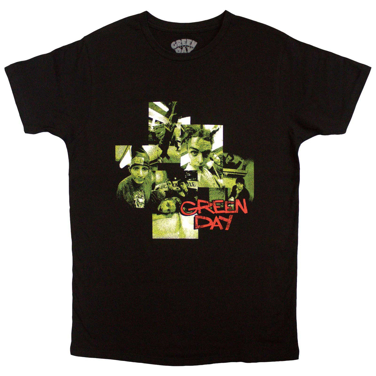 GREEN DAY - PHOTO MONTAGE - T-Shirt Black