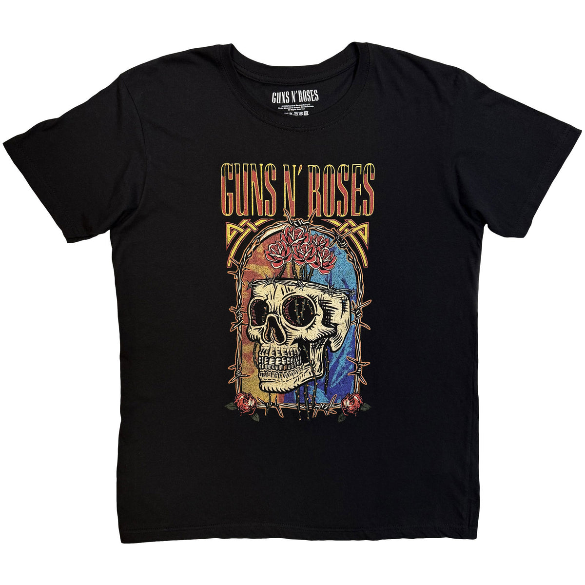 GUNS N' ROSES - NORTH AMERICAN TOUR SKULL - T-Shirt Black