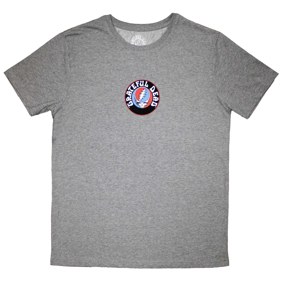 GRATEFUL DEAD - MINI STEAL YOUR FACE LOGO - T-Shirt Grey