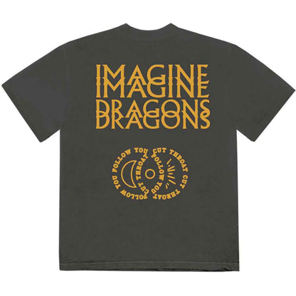 IMAGINE DRAGONS - CUTTHROAT SYMBOLS - T-Shirt Grey