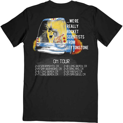 IRON MAIDEN - NOT AN ENGLISH ROCK BAND - T-Shirt Black