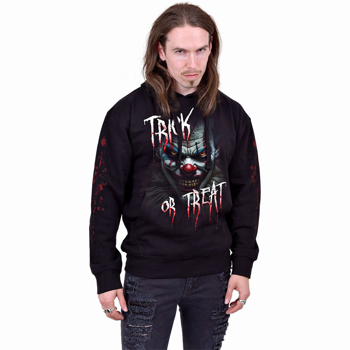 TRICK OR TREAT - Sweat à capuche noir