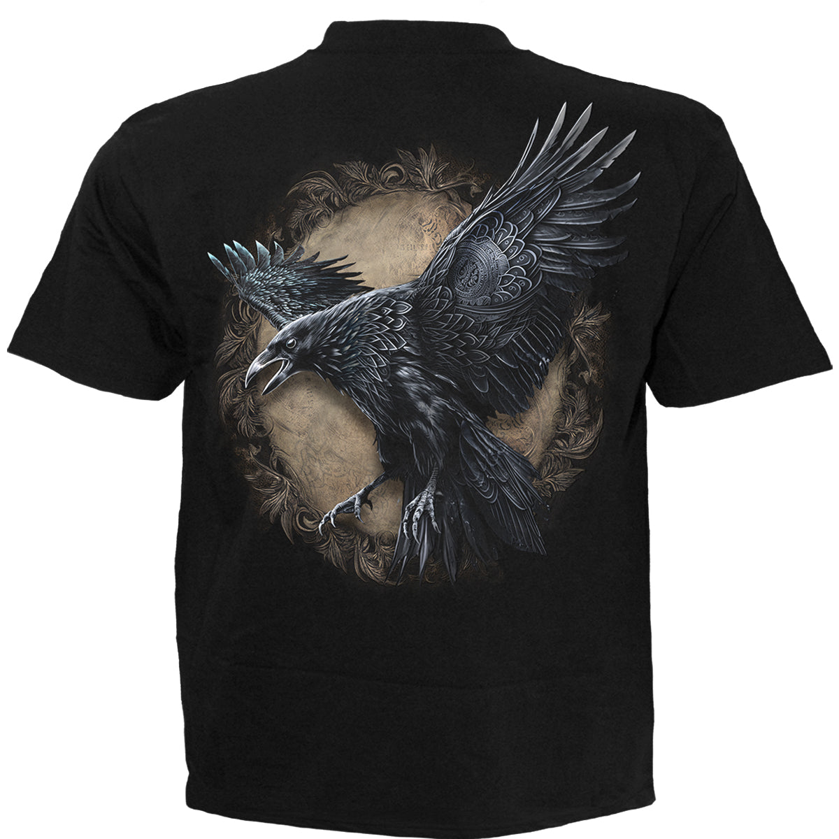 RAVEN WISE - T-shirt noir