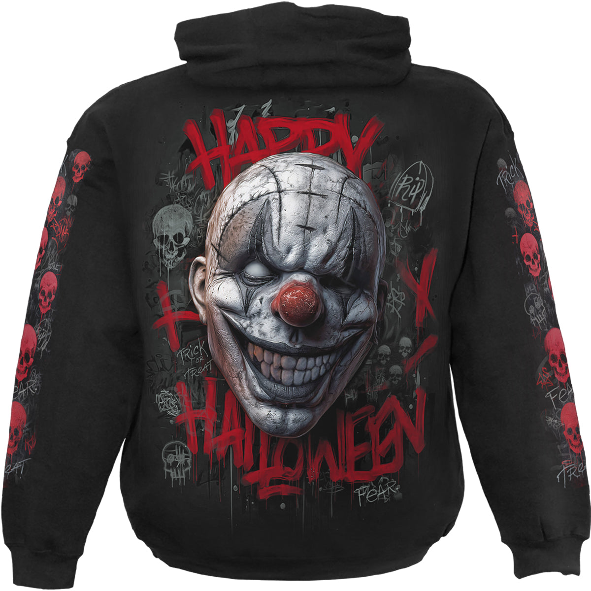 HAPPY HORROWEEN - Sweat à capuche noir