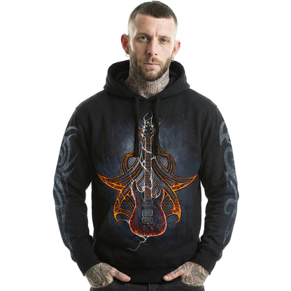 DEATH ROCKER - Sweat à capuche noir