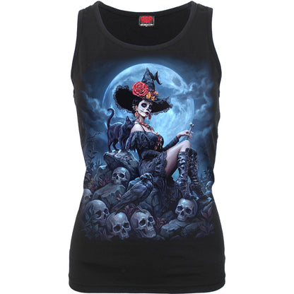 NIGHT OF THE DEAD - Razor Back Top Black