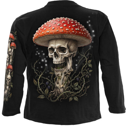 SHROOMS - Longsleeve T-Shirt Black