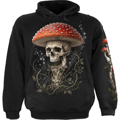 SHROOMS - Sweat à capuche noir