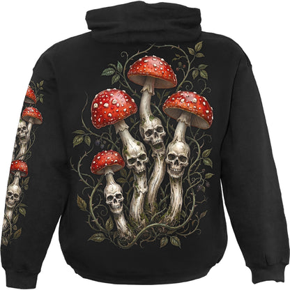 SHROOMS - Sweat à capuche noir