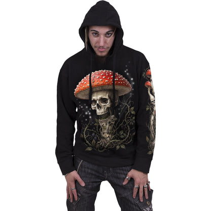 SHROOMS - Sweat à capuche noir
