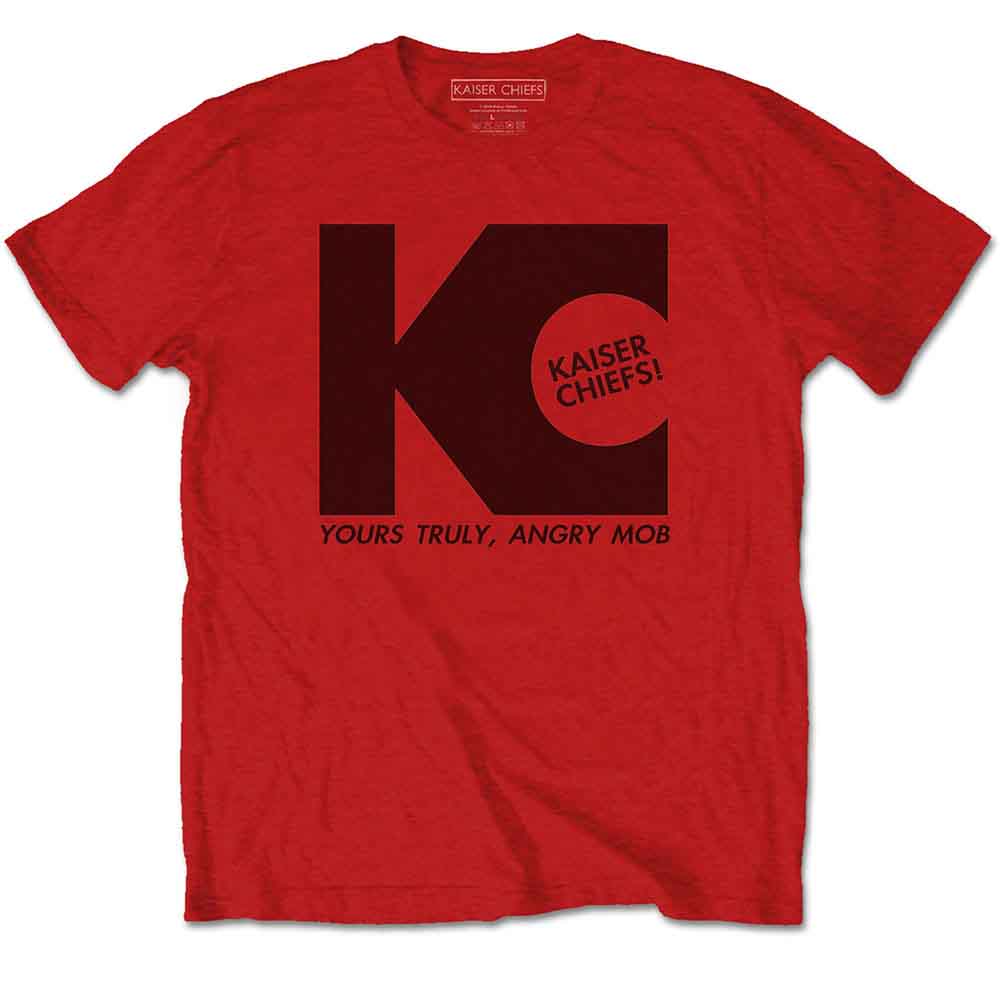 KAISER CHIEFS - YOURS TRULY - T-Shirt Red