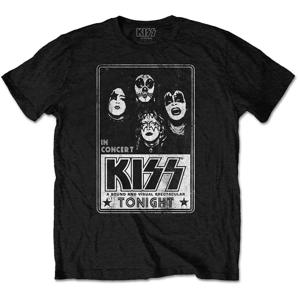 KISS - TONIGHT - T-Shirt Black