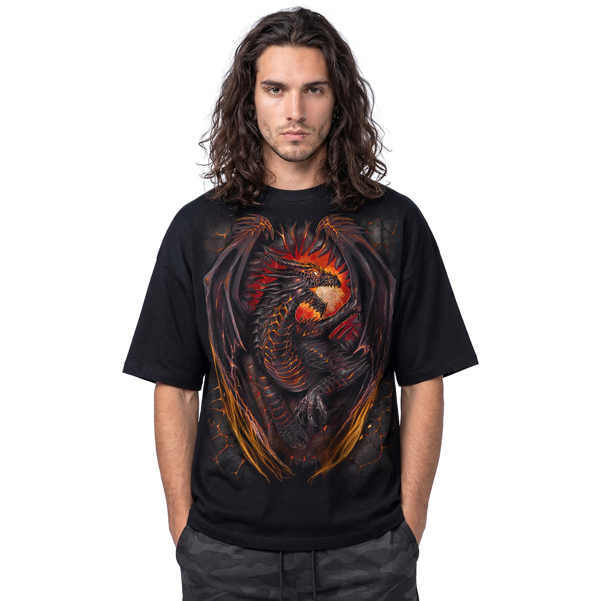 DRAGON FURNACE - Box T-Shirt Noir