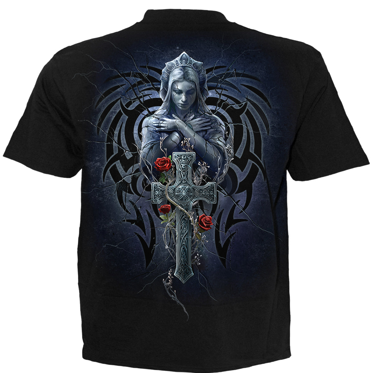 GRIEVING ANGEL - T-Shirt noir