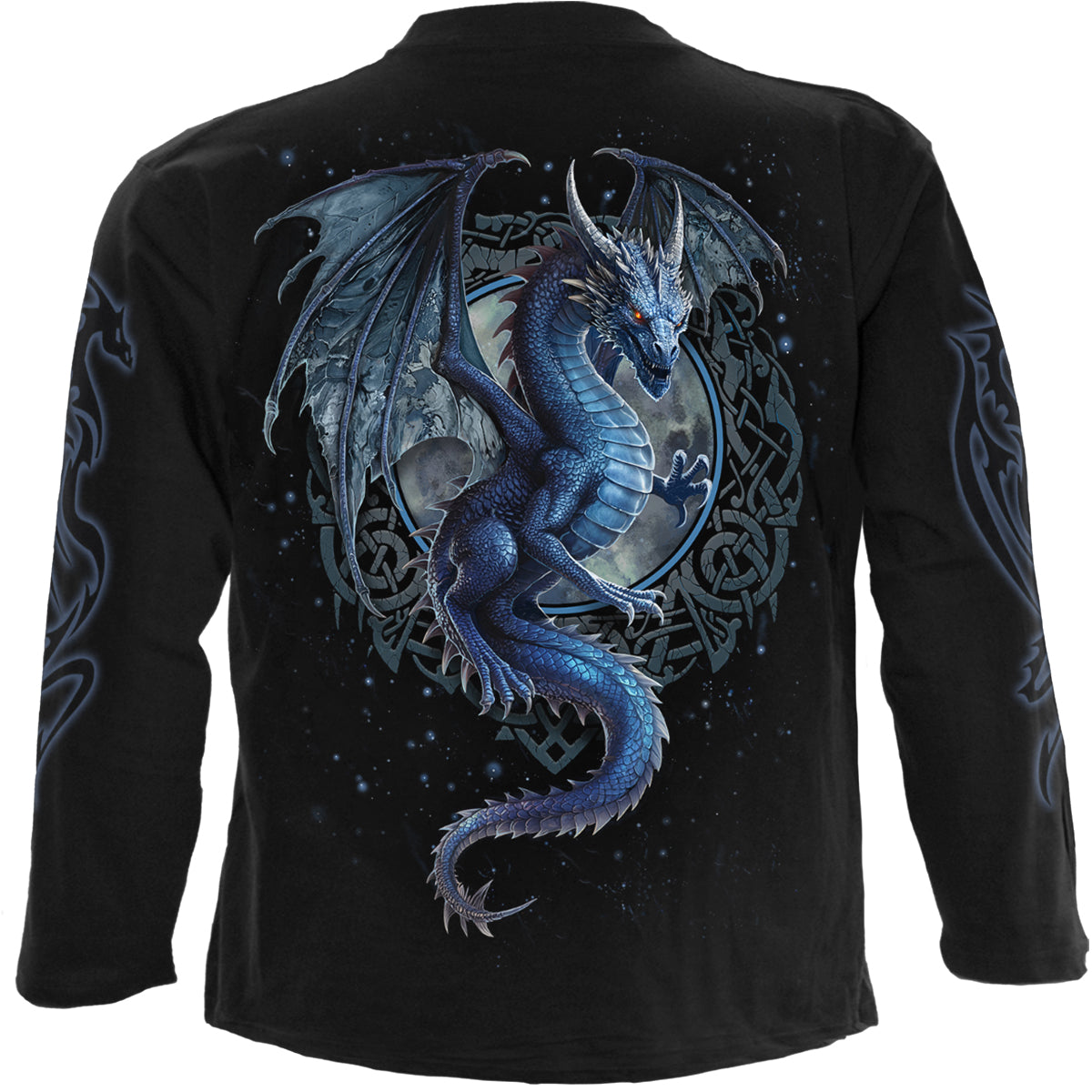 STORM DRAGON - T-shirt à manches longues noir