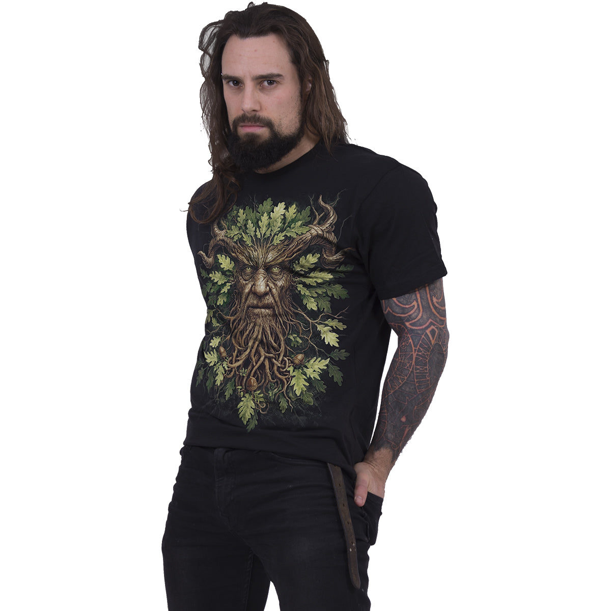 WOODLAND KING - T-Shirt Black