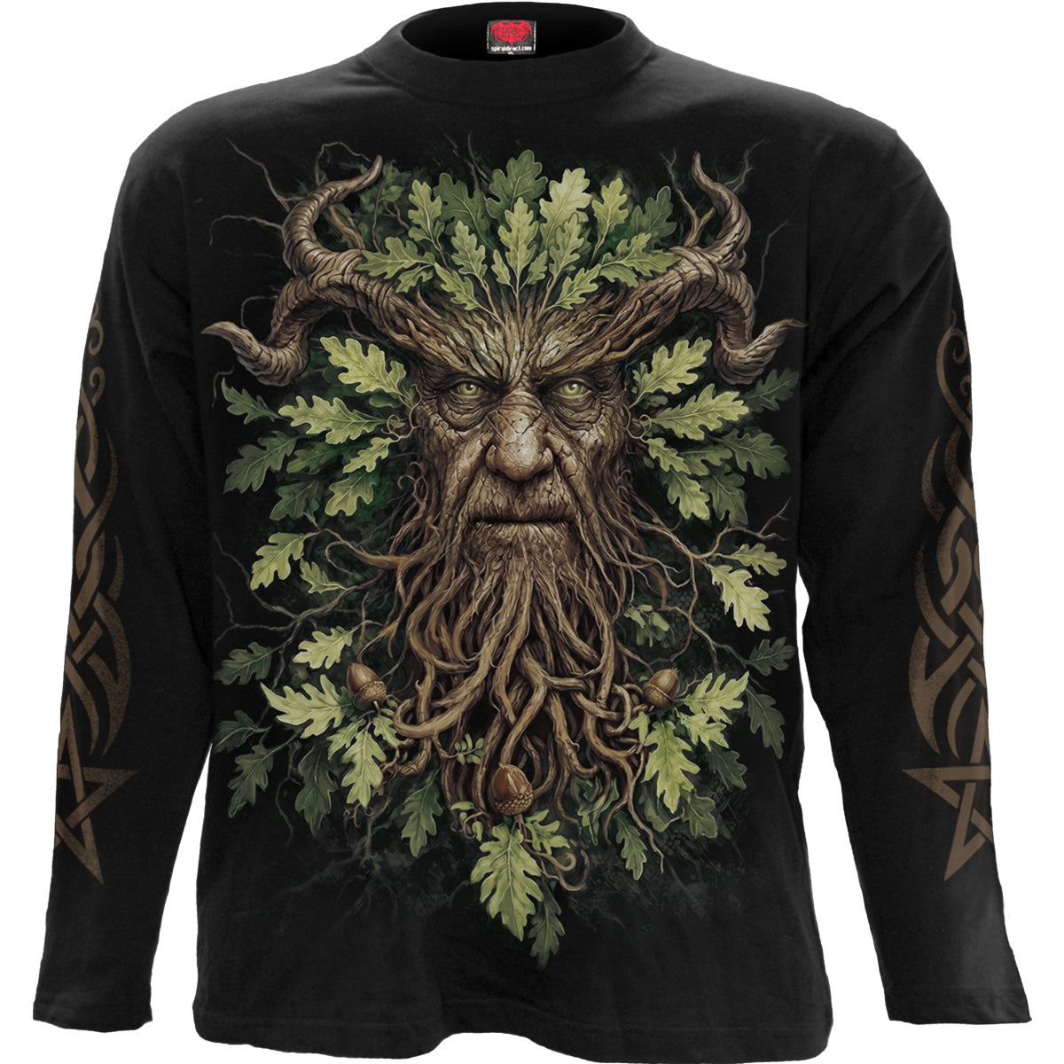 WOODLAND KING - T-shirt à manches longues noir