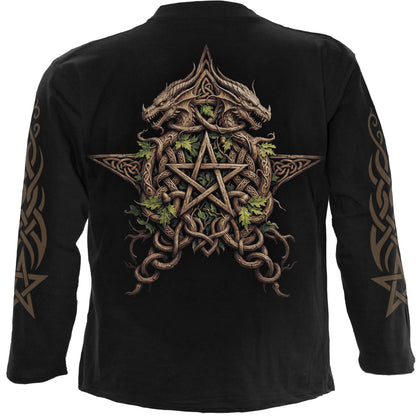 WOODLAND KING - T-shirt à manches longues noir