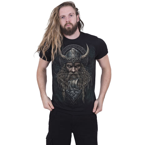 VIKING NORSEMAN - T-shirt noir