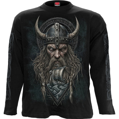 VIKING NORSEMAN - Longsleeve T-Shirt Black