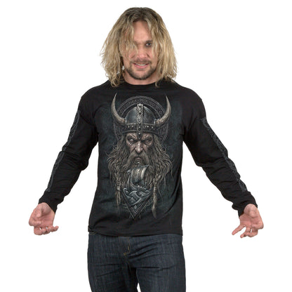 VIKING NORSEMAN - Longsleeve T-Shirt Black