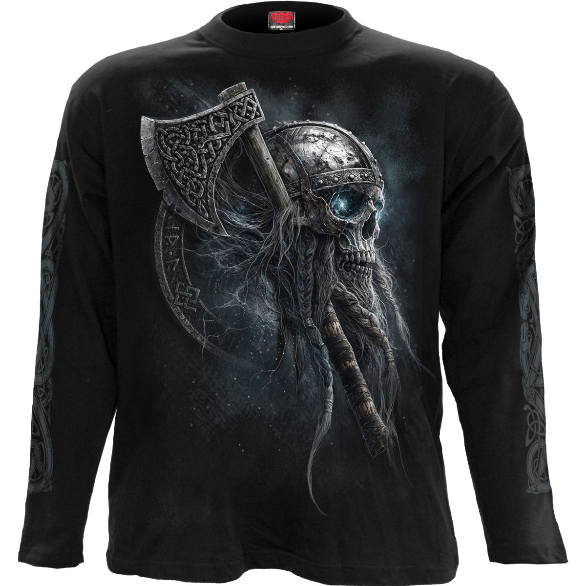 VIKING RAMPAGE - Longsleeve T-Shirt Black