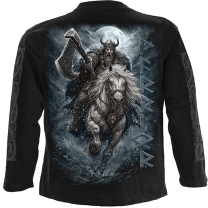 VIKING RAMPAGE - Longsleeve T-Shirt Black
